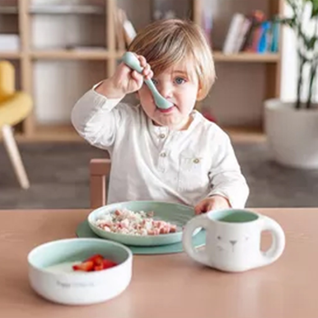 Suavinex Hygge Baby Toddler Feeding 5 Piece Set For 6 Months+ Baby Boy