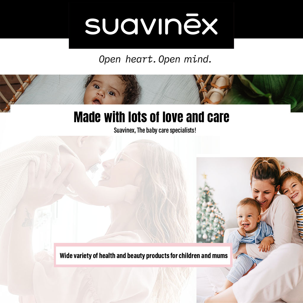 Suavinex Hygge Baby Milk Powder Container - Green, Pack of 1's