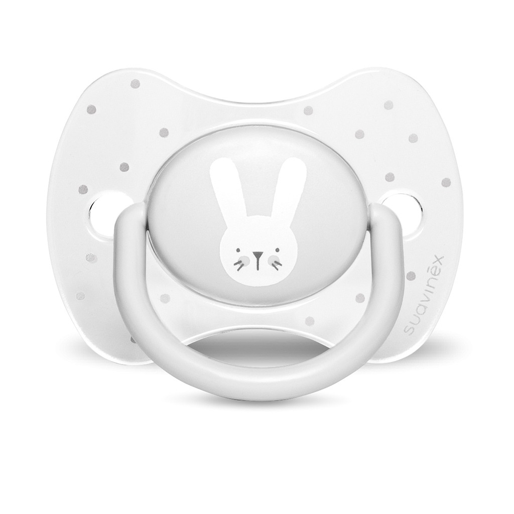Suavinex Premium Physiological Soother Grey Rabbit 0-6 Months