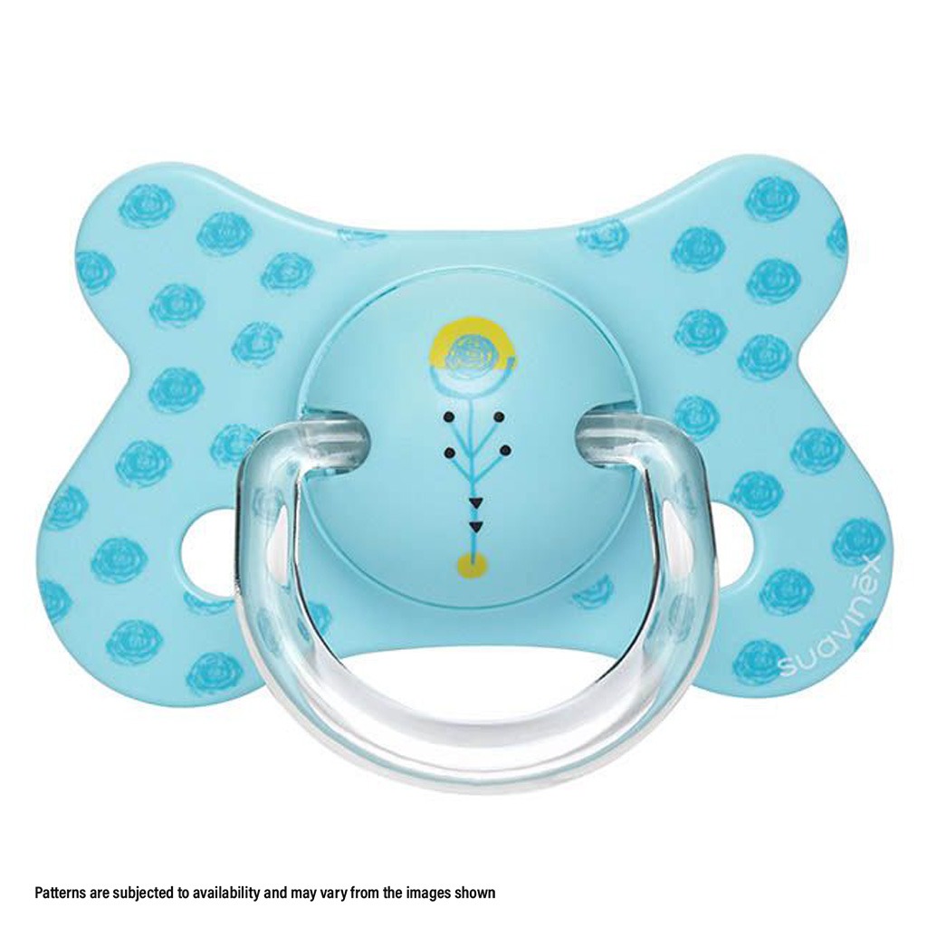 Suavinex Physiological Fusion Soother For 18+ Months Baby - Turkey Blue, Pack of 2's
