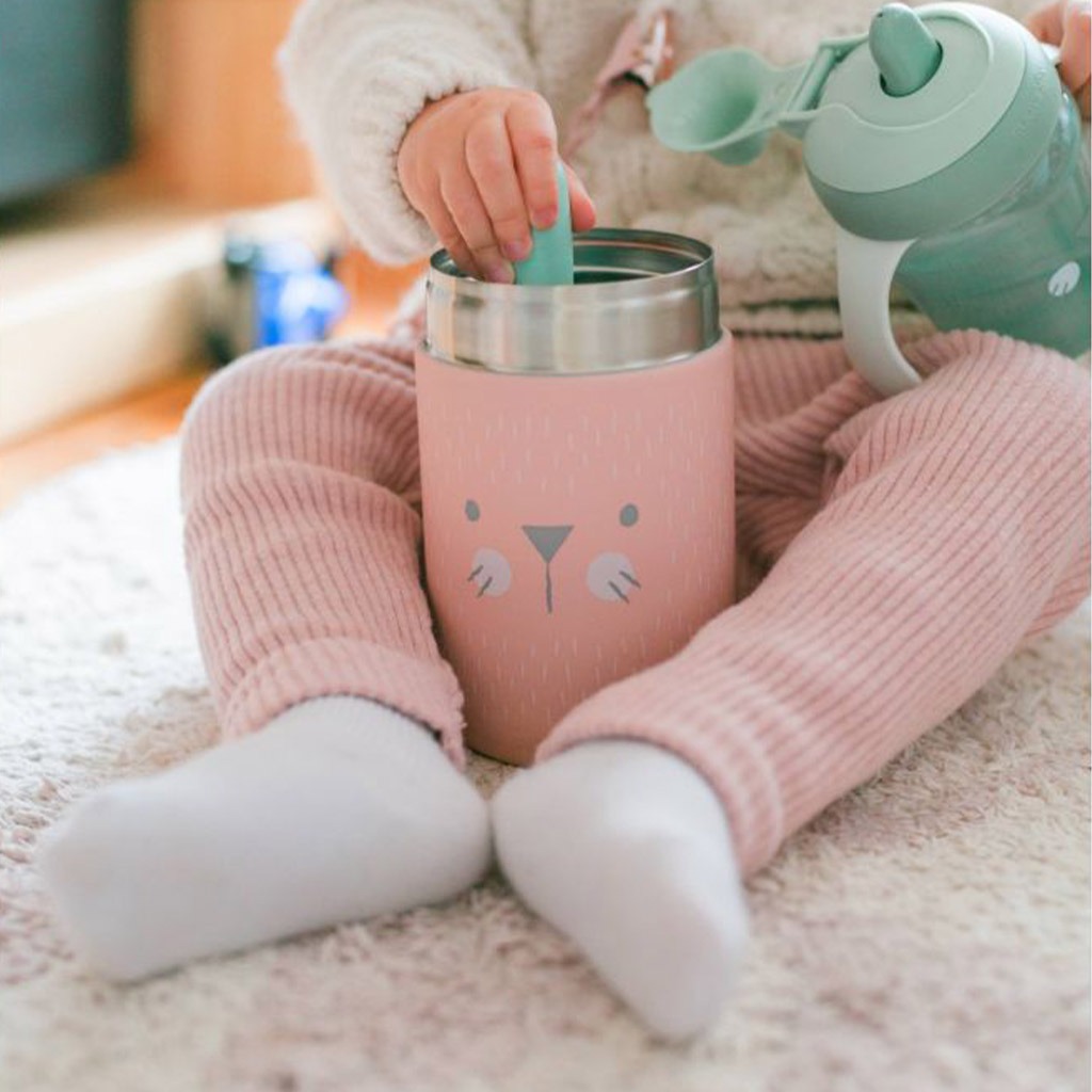 Suavinex Baby Hygge Insulated Food Jar Pink