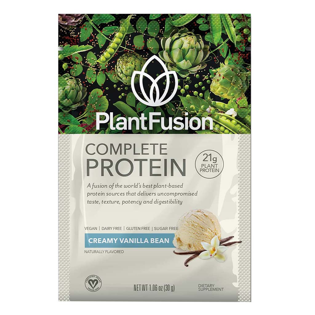 PlantFusion Complete Plant Protein Powder Creamy Vanilla Bean 30g 12's