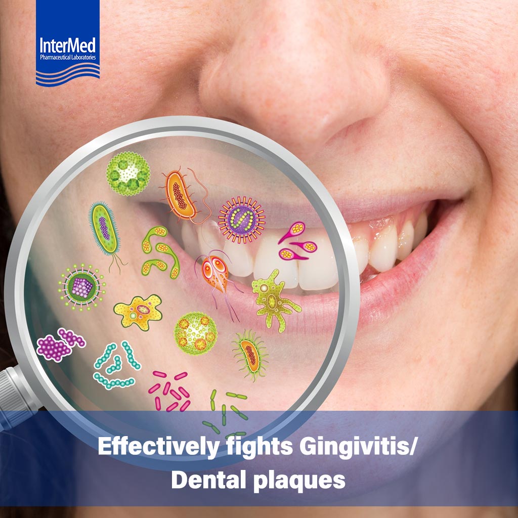 InterMed Chlorhexil-F Anti-bacterial Fluoride Toothpaste 100ml