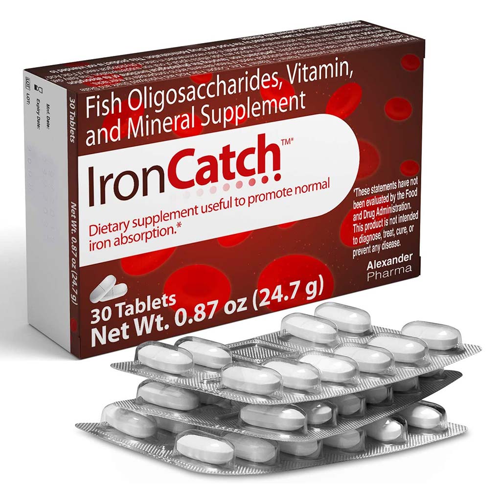 Alexander Pharma IronCatch Iron Supplement Tablets, Pack of 30's