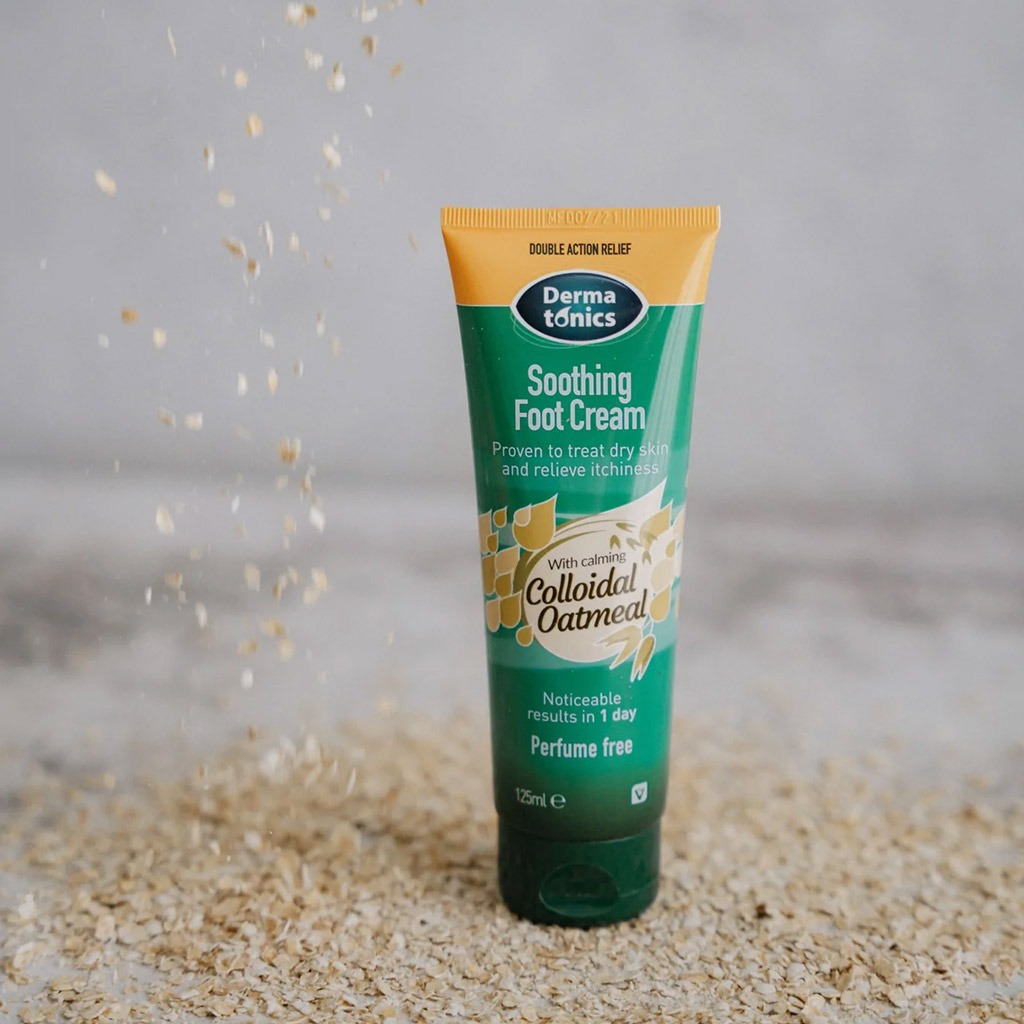 Dermatonics Soothing Foot Cream With Calming Colloidal Oatmeal 125ml
