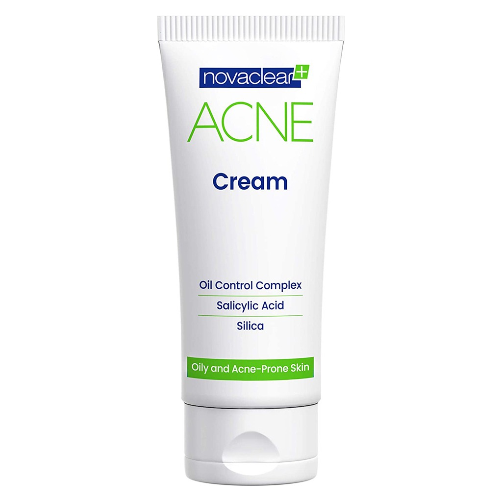 Novaclear Acne Cream With Salicylic Acid For Oily And Acne Prone Skin 40ml