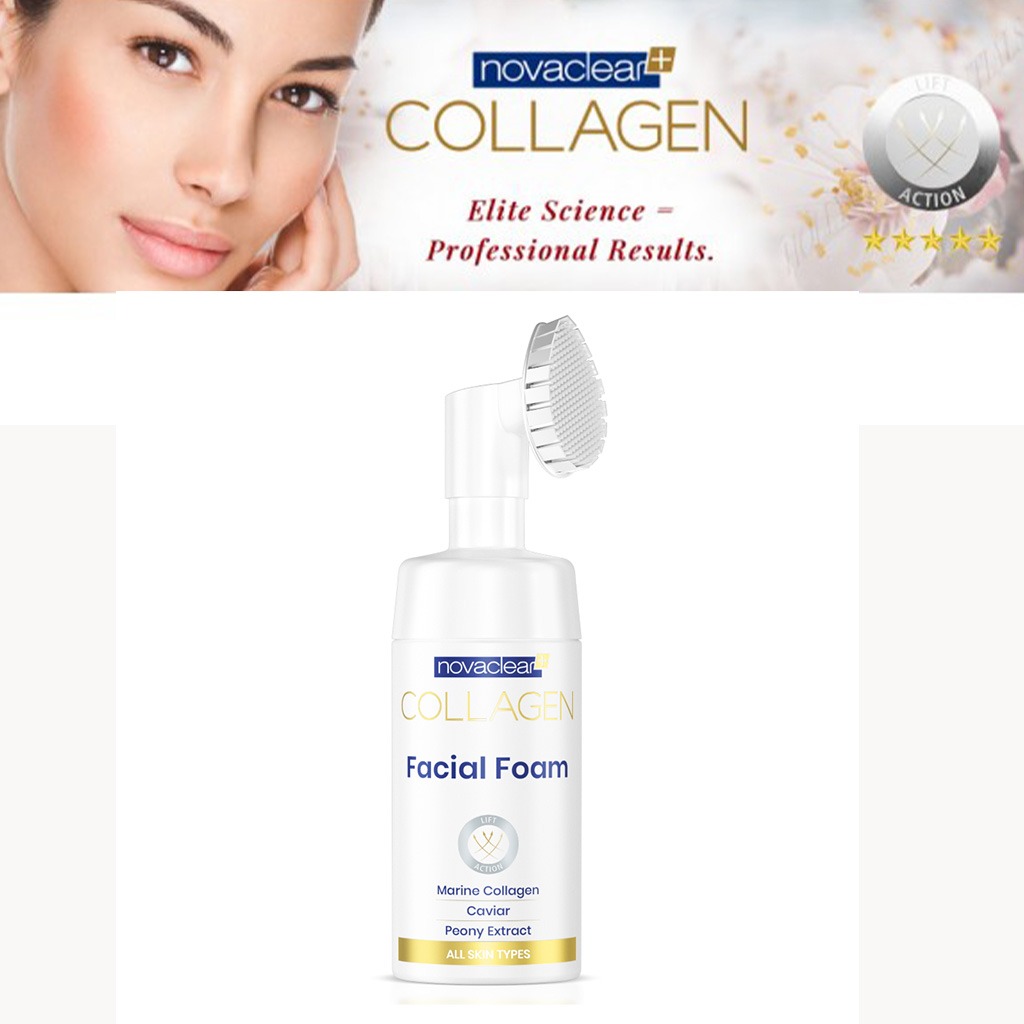 Novaclear Collagen Cleansing Facial Foam For All Skin types 100ml