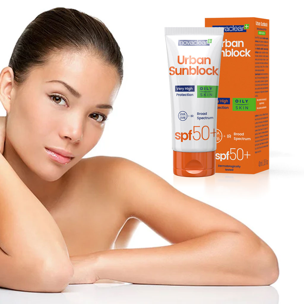 Novaclear Urban Sunblock SPF 50+ Cream For Oily Skin 40ml