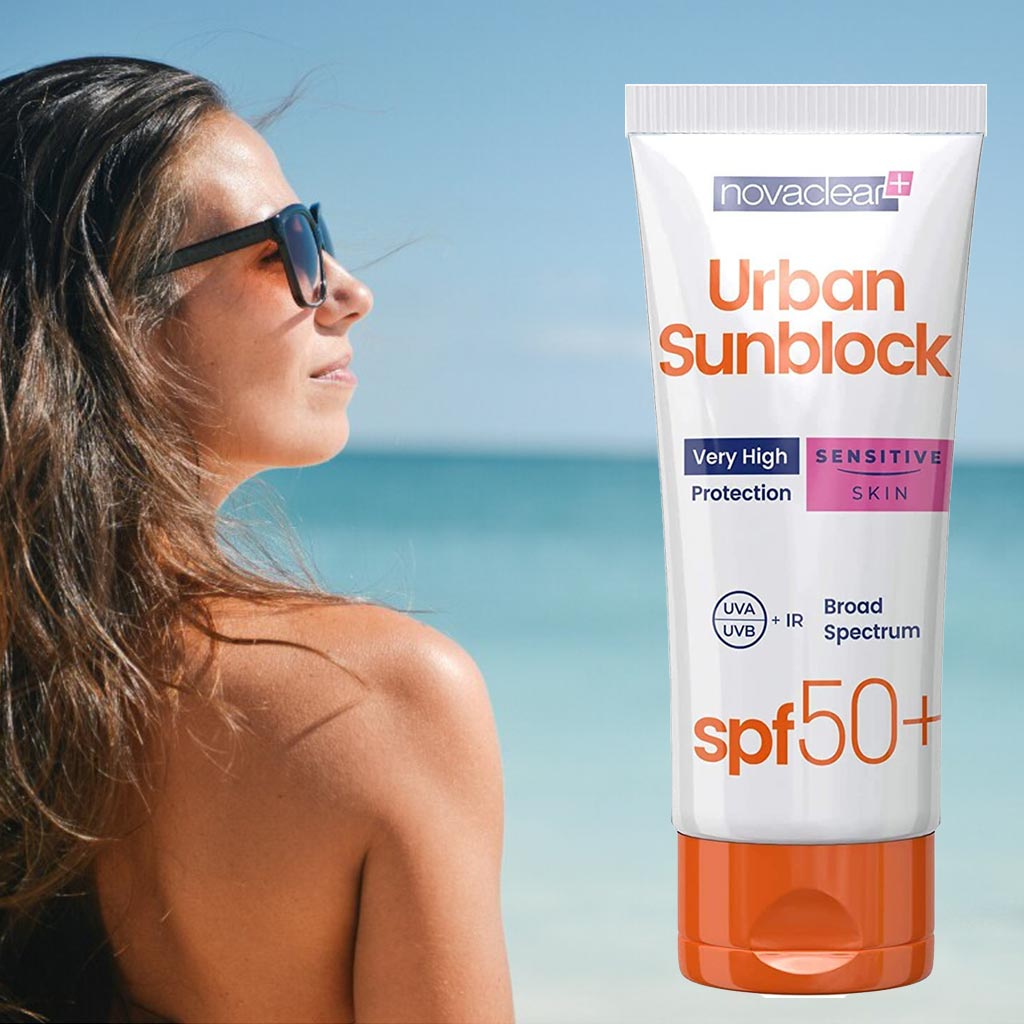 Novaclear Urban Sunblock SPF 50+ Cream For Sensitive Skin 40ml