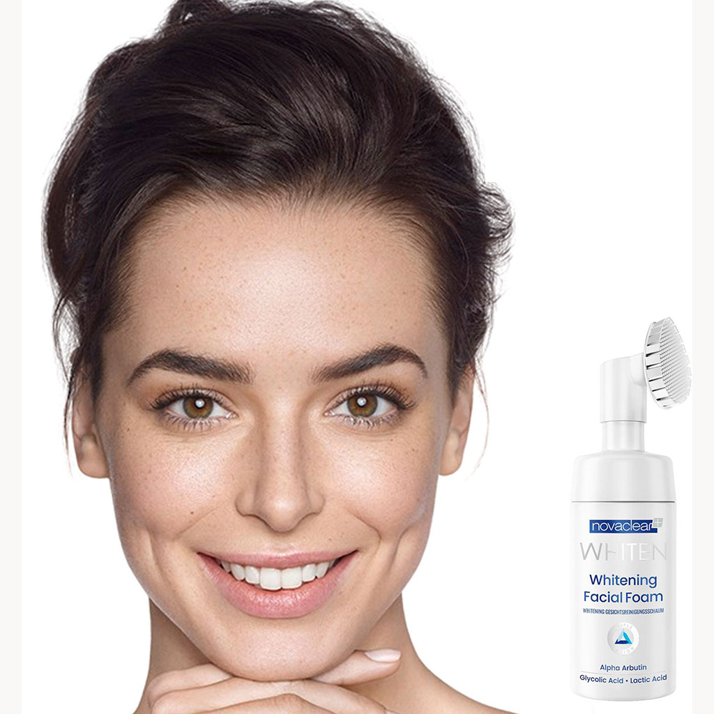 Novaclear Whitening Cleansing Facial Foam 100ml