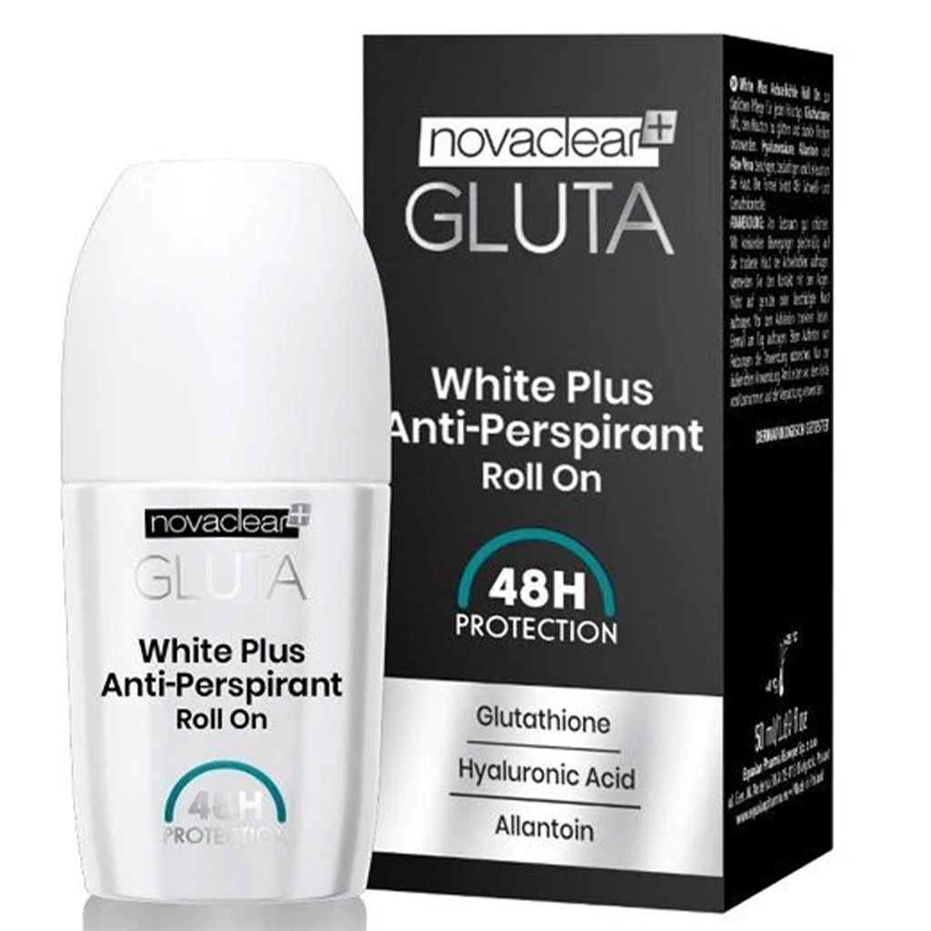 Novaclear Gluta White Plus Anti-Perspirant Whitening Roll-On 50ml