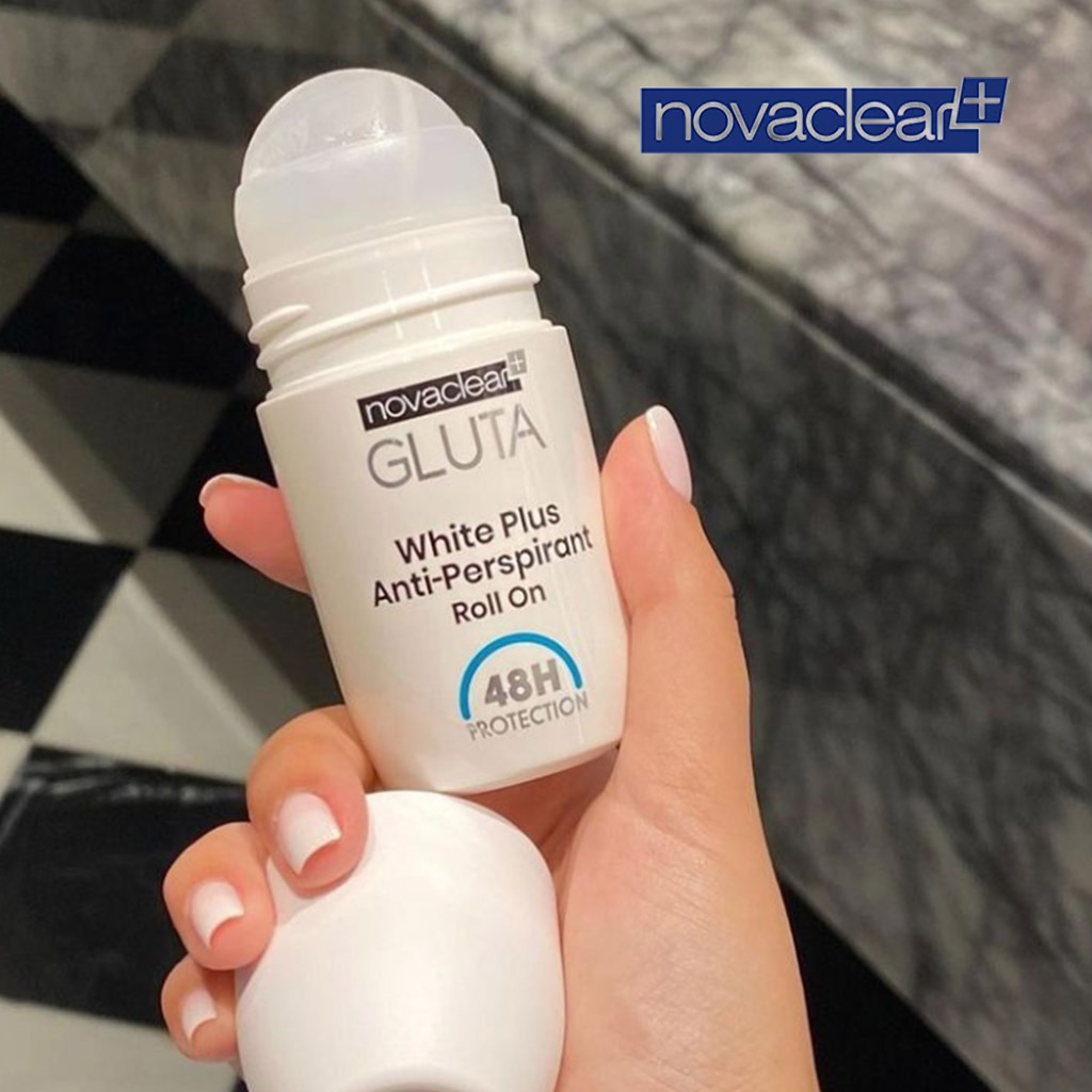 Novaclear Gluta White Plus Anti-Perspirant Whitening Roll-On 50ml