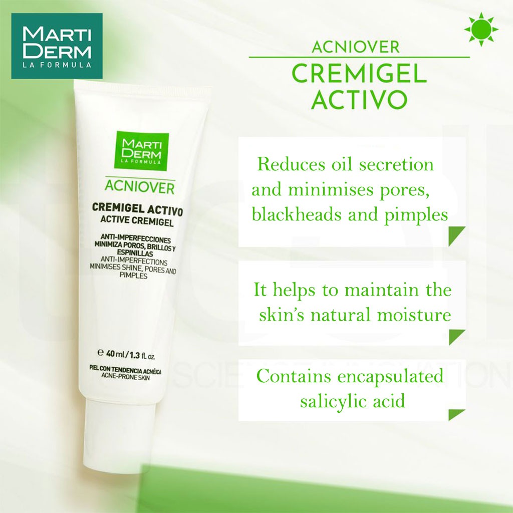 Marti Derm Acniover Active Cremigel 40ml