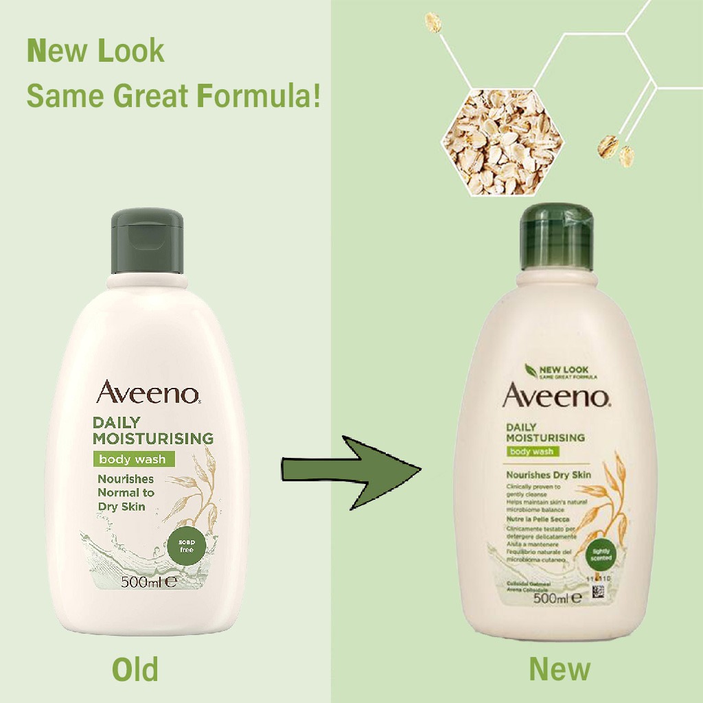 Aveeno Daily Moisturizing Body Wash For Normal To Dry Skin 500ml