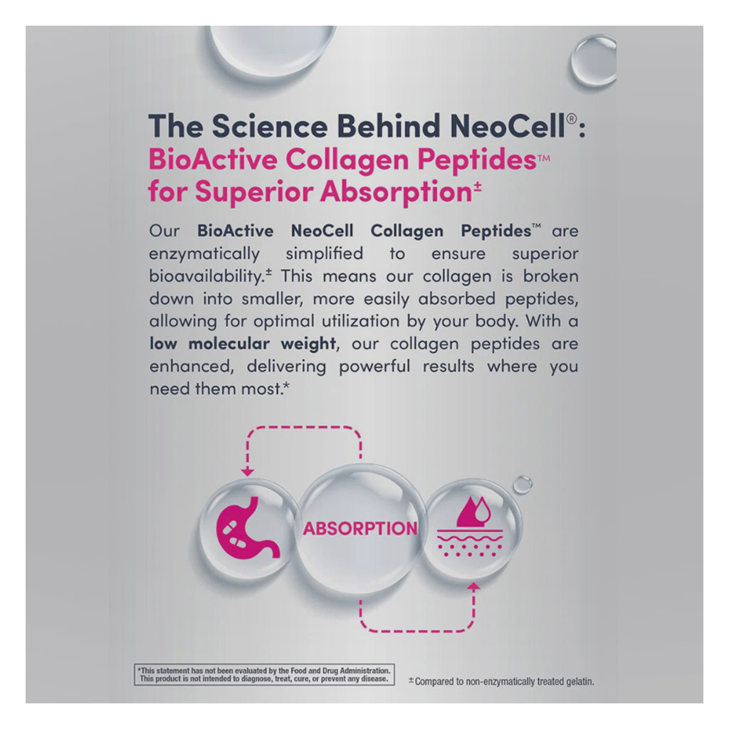 NeoCell Super Collagen Peptides Collagen Type 1 & 3 Powder Unflavored For healthy skin, hair & nails 400g