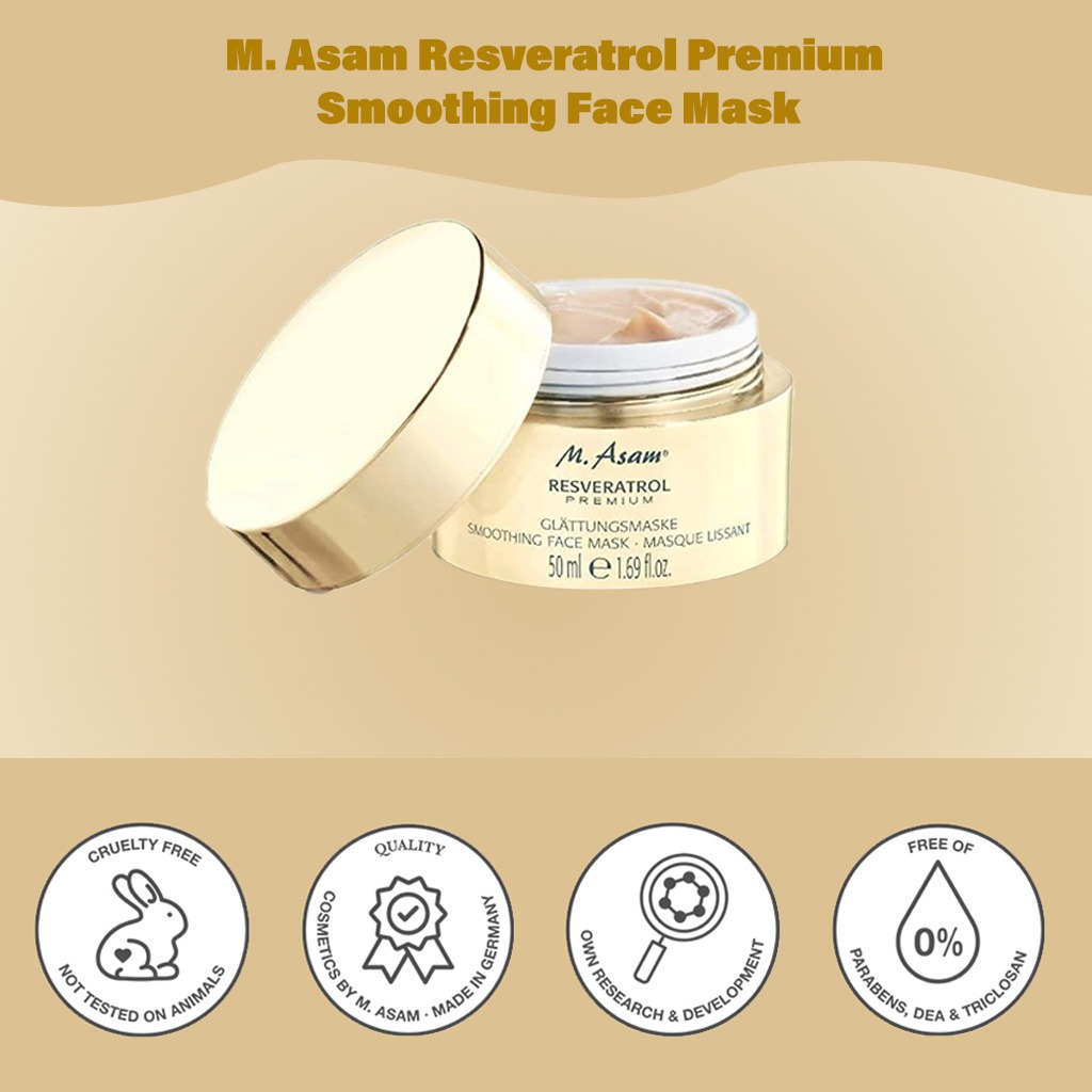 M. Asam Resveratrol Premium Smoothing Face Mask 50ml