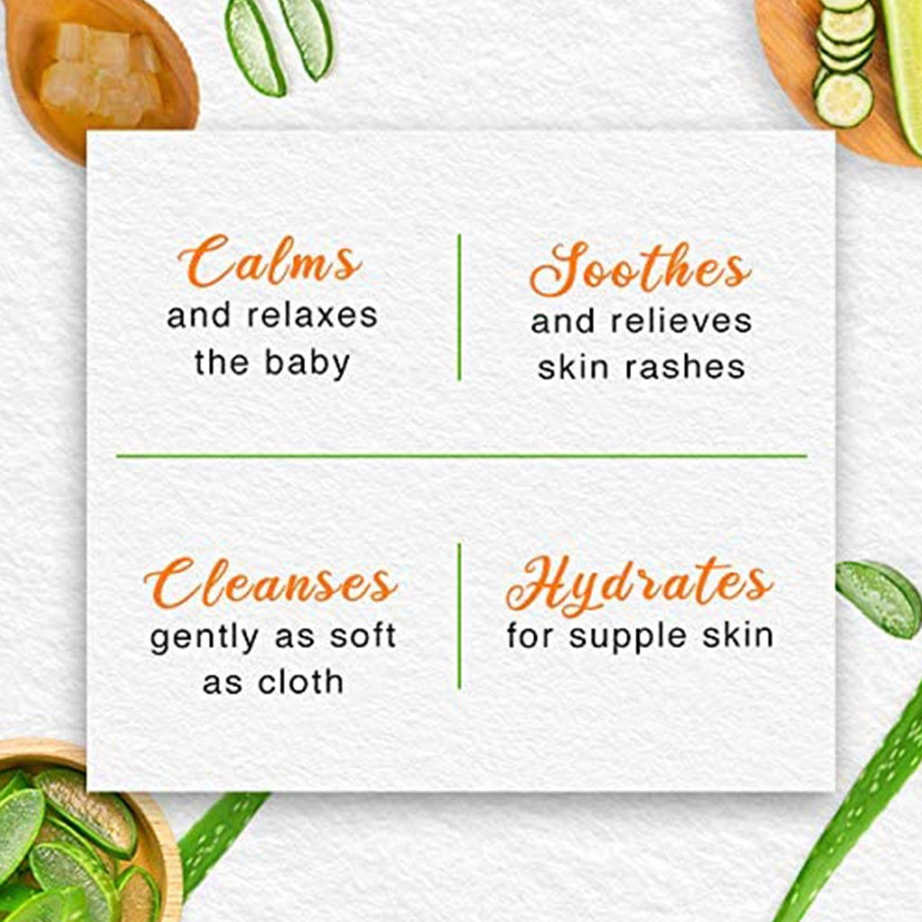 Himalaya Gentle Cleansing Baby Wipes 56's Pack of 3's