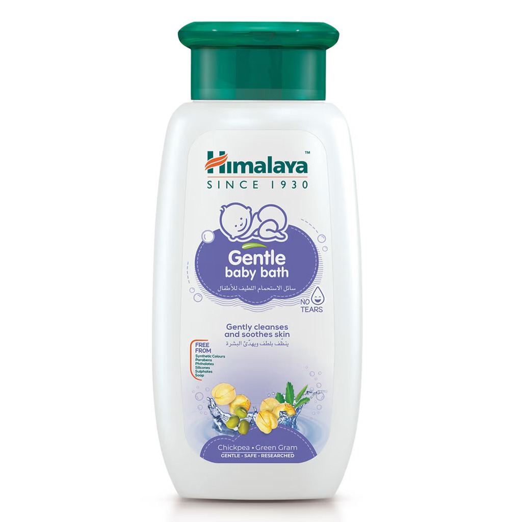 Himalaya Gentle Baby Bath With Chickpea And Green Gram 200ml