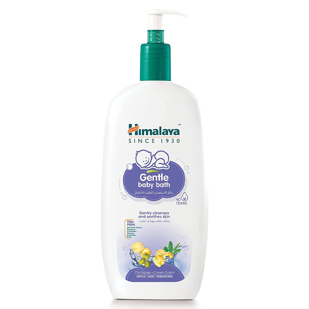 Himalaya Gentle Baby Bath With Chickpea And Green Gram 800ml