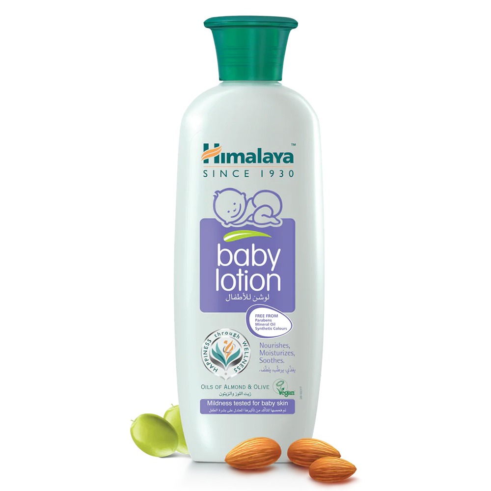 Himalaya Baby Lotion With Olive And Almond Oil 400ml + 200ml FREE PROMO PACK