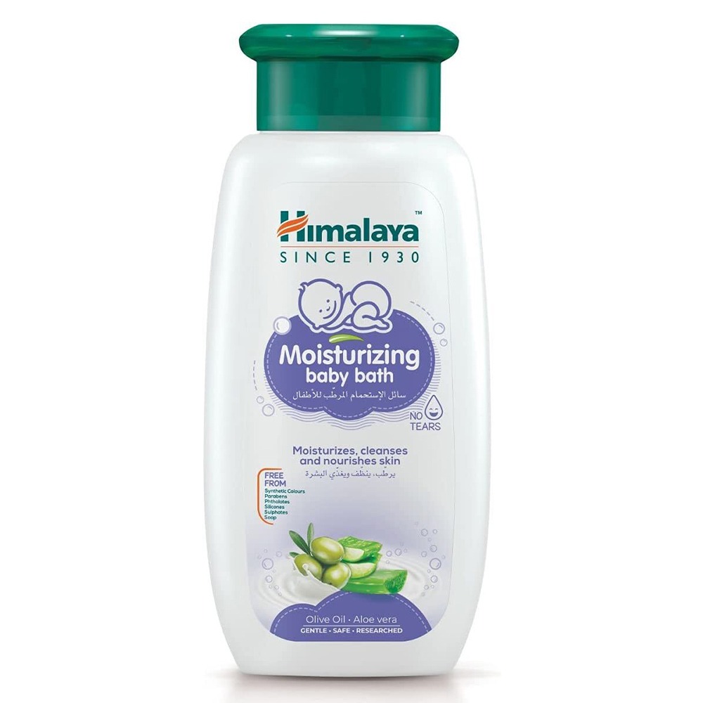Himalaya Moisturizing Baby Bath With Olive Oil & Aloe Vera 400ml