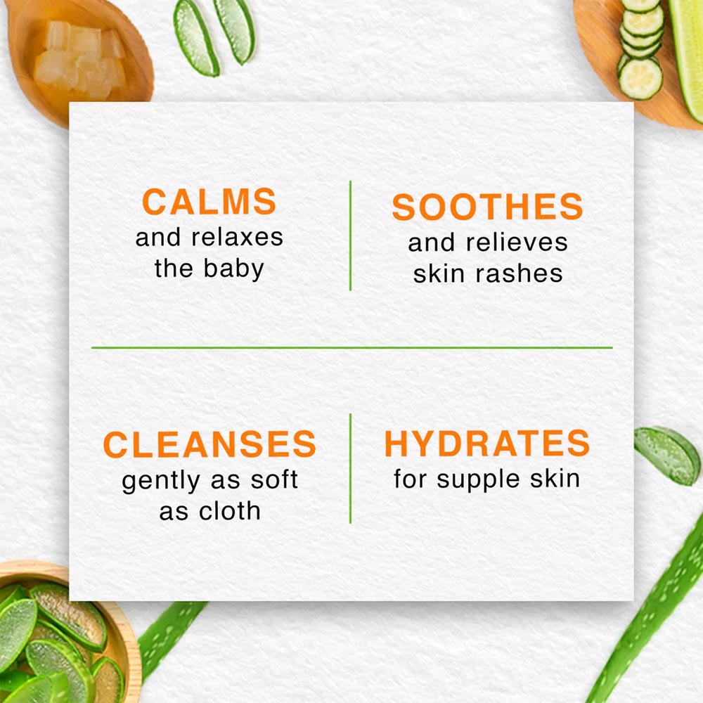 Himalaya Extra Soft Gentle Cleansing Baby Wipes, Pack of 20