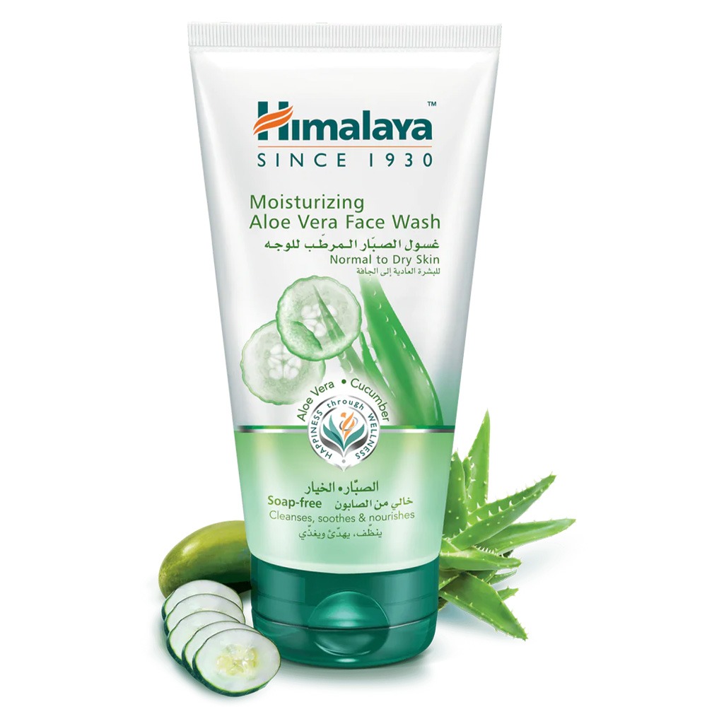 Himalaya Aloe Vera Moisturizing Face Wash 150ml