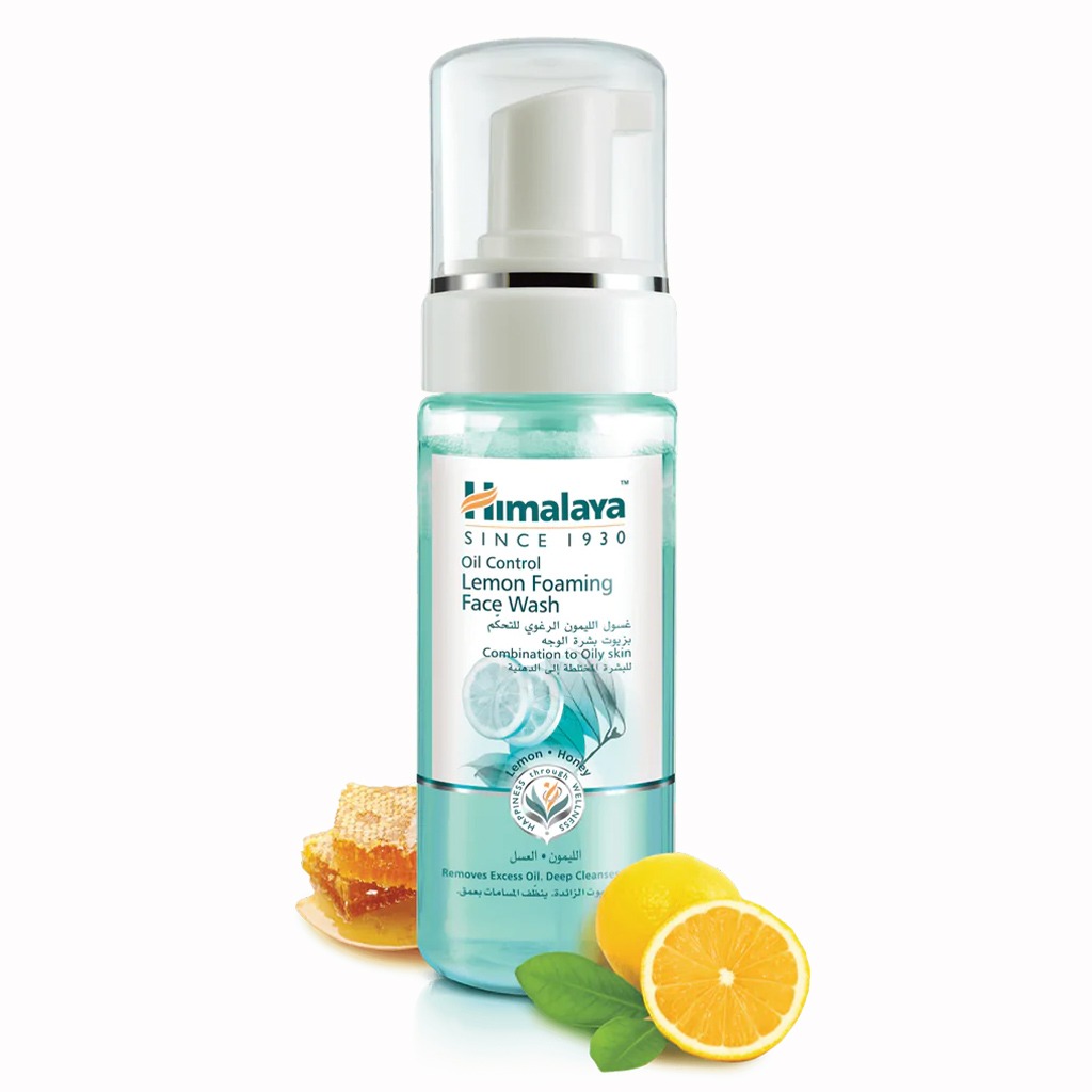 Himalaya Oil Control Lemon Foaming Face Wash with Honey 150ml