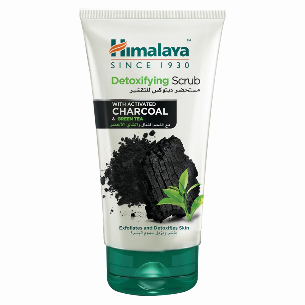 Himalaya Detoxifying Face Scrub With Activated Charcoal and Green Tea 150ml