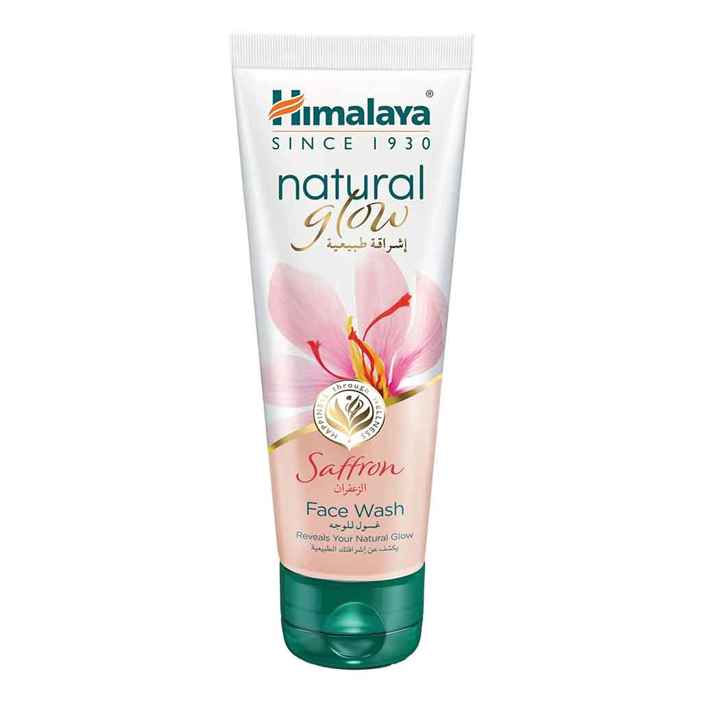 Himalaya Natural Glow Fairness Face Wash With Saffron And Mint 100ml