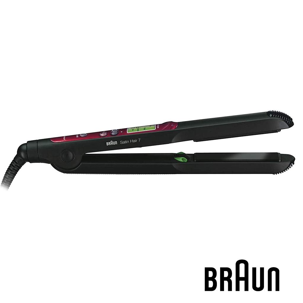 Braun Satin Hair 7 Hair Straightener With Color Saver And Iontec Technology Straightener ST750