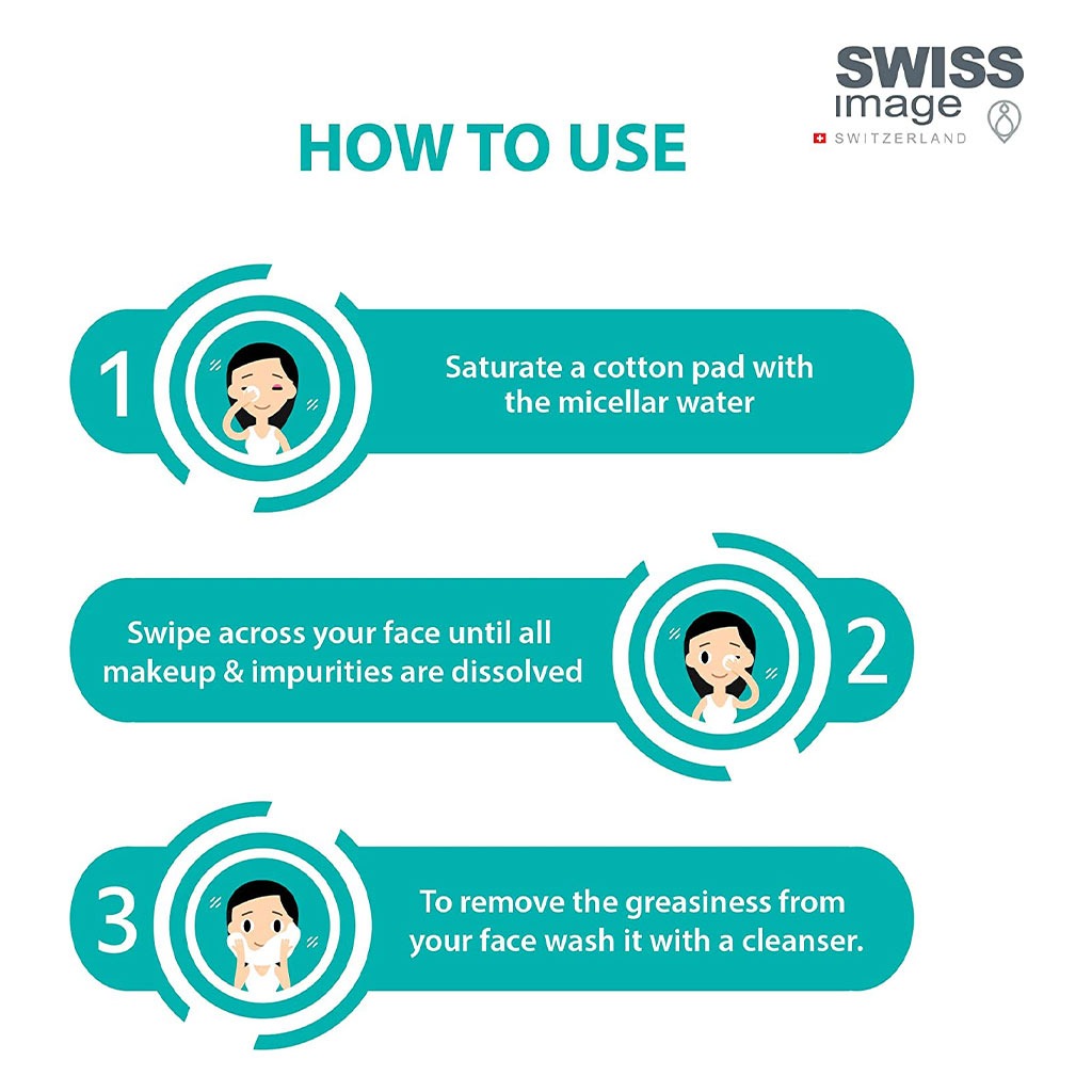 Swiss Image Essential Care Bi-Phase 3-In-1 Make-up Removing Micellar Water 400ml