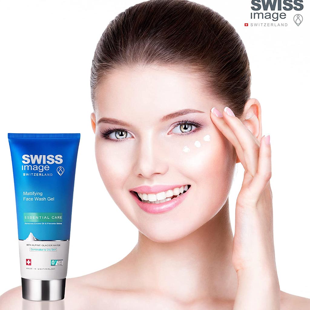 Swiss Image Essential Care Mattifying Face Wash Gel For Combination To Oily Skin 200ml