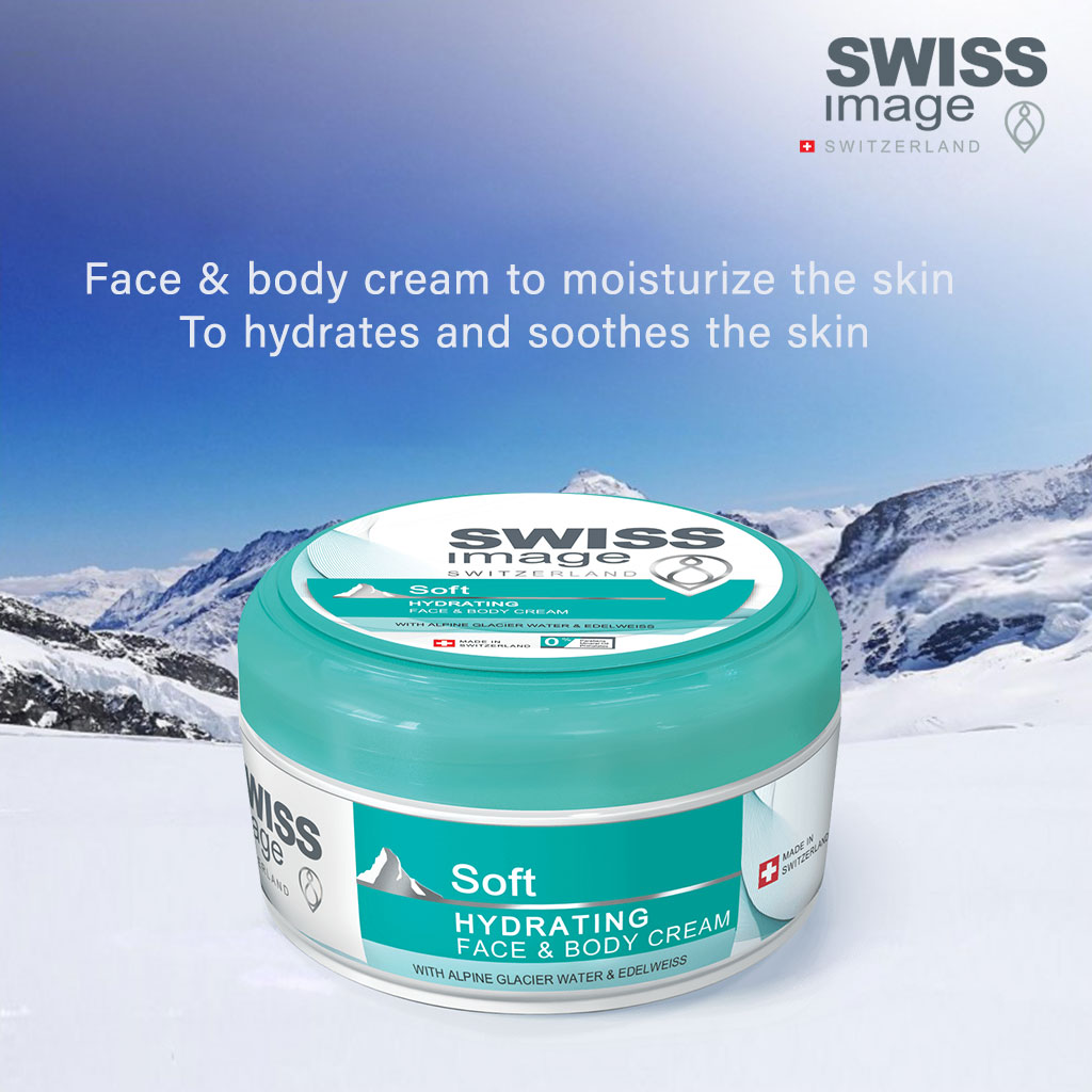 Swiss Image Soft Hydrating Face & Body Cream 200ml