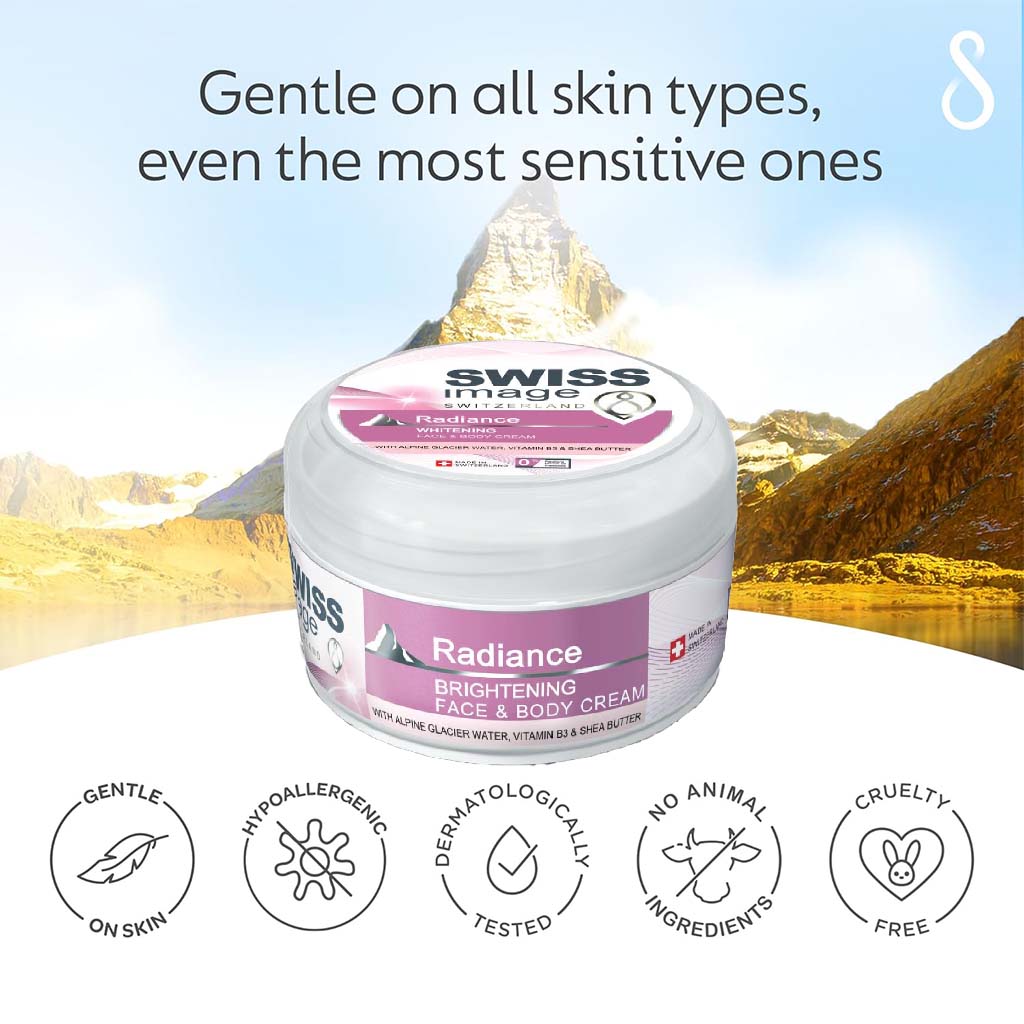 Swiss Image Radiance Brightening Face & Body Cream 200ml