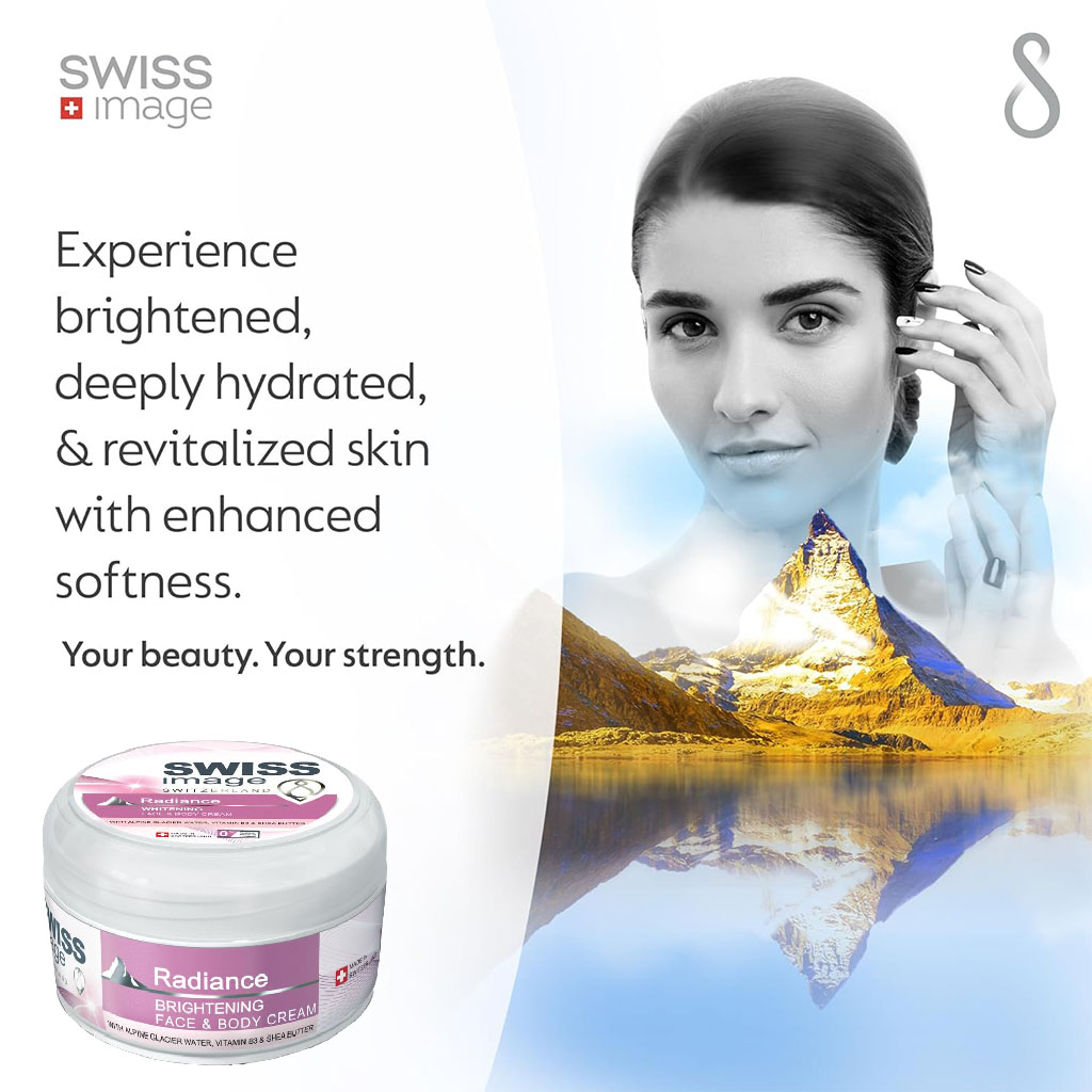 Swiss Image Radiance Brightening Face & Body Cream 200ml
