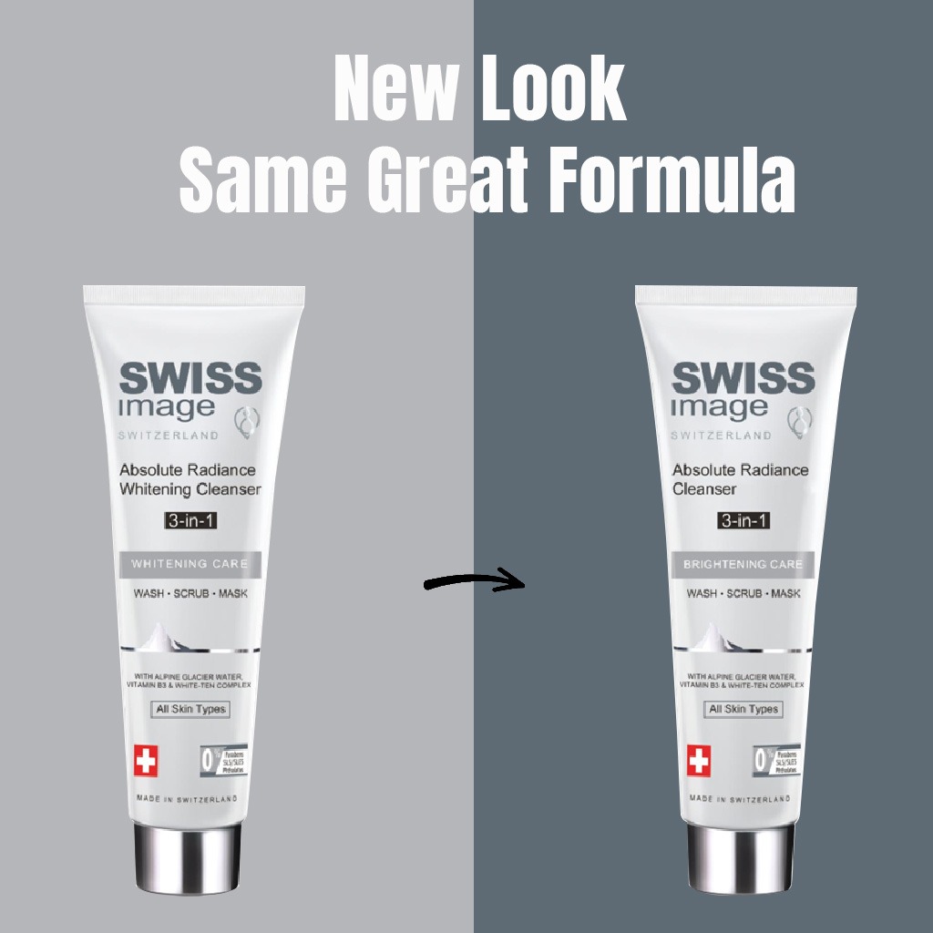 Swiss Image Brightening Care Absolute Radiance 3-In-1 Facial Cleanser For All Skin Types 100ml