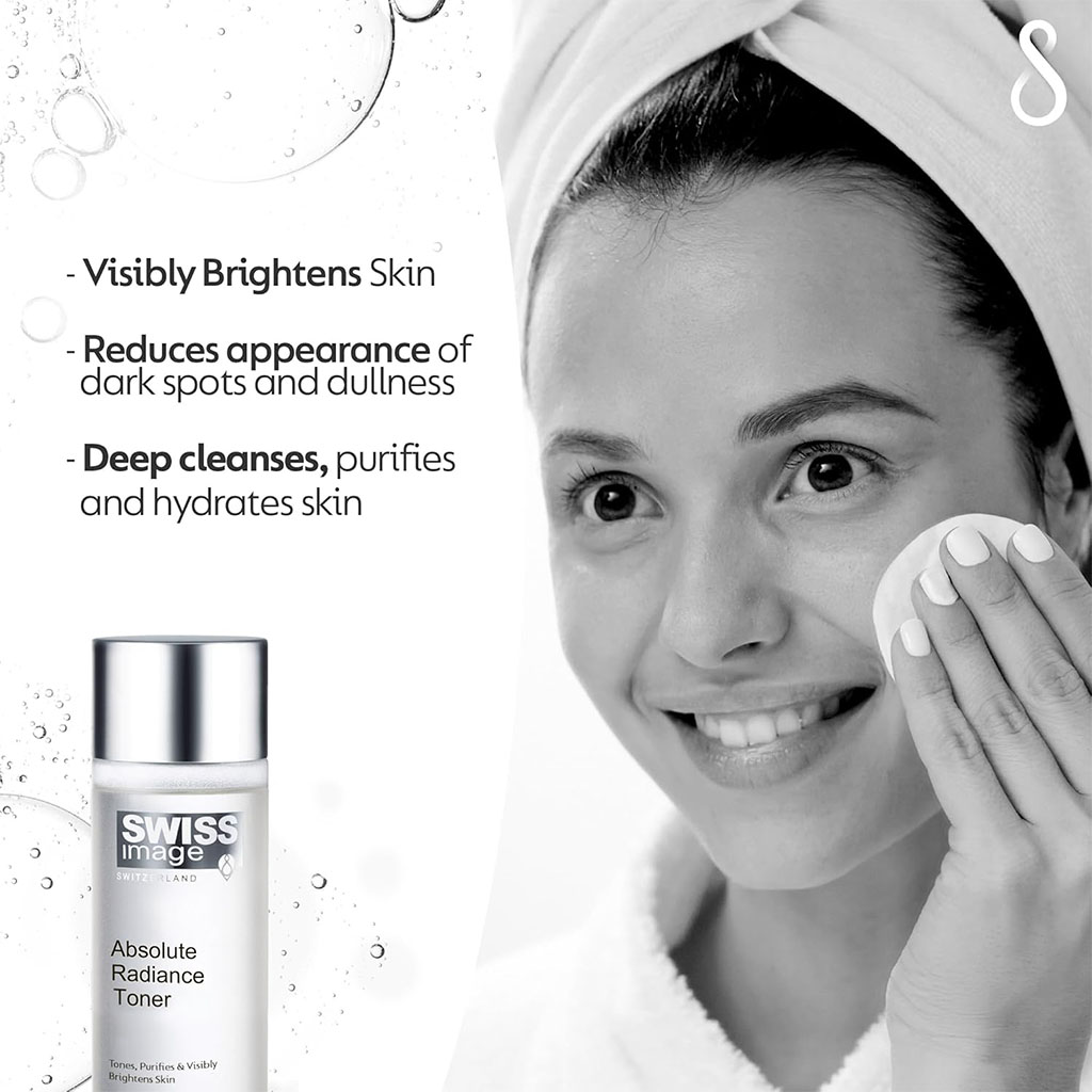 Swiss Image Brightening Care Absolute Radiance Face Toner For All Skin Types 200ml