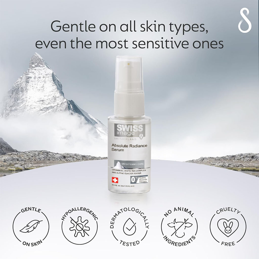 Swiss Image Brightening Care Absolute Radiance Brightening Face Serum For All Skin Types 30ml
