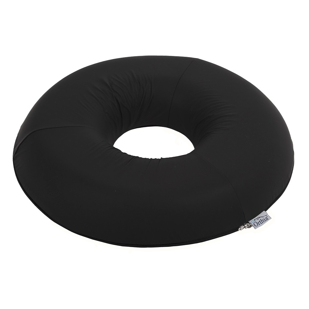Orthia Premium Round Cushion - Black Waterproof, Pack of 1's