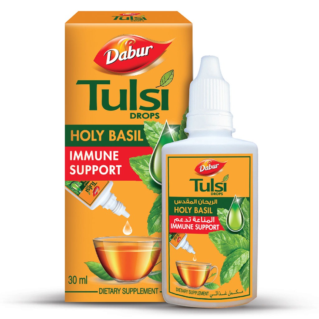 Dabur 100% Ayurvedic Tulsi Drops Immunity Booster 30ml