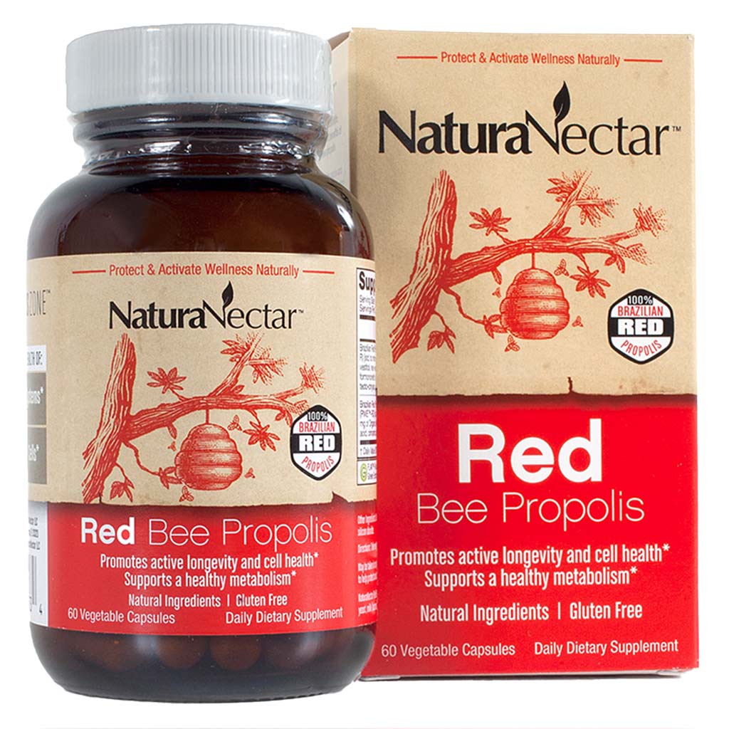 NaturaNectar Red Bee Vegetable Capsule For Metabolism Support, Pack of 60's