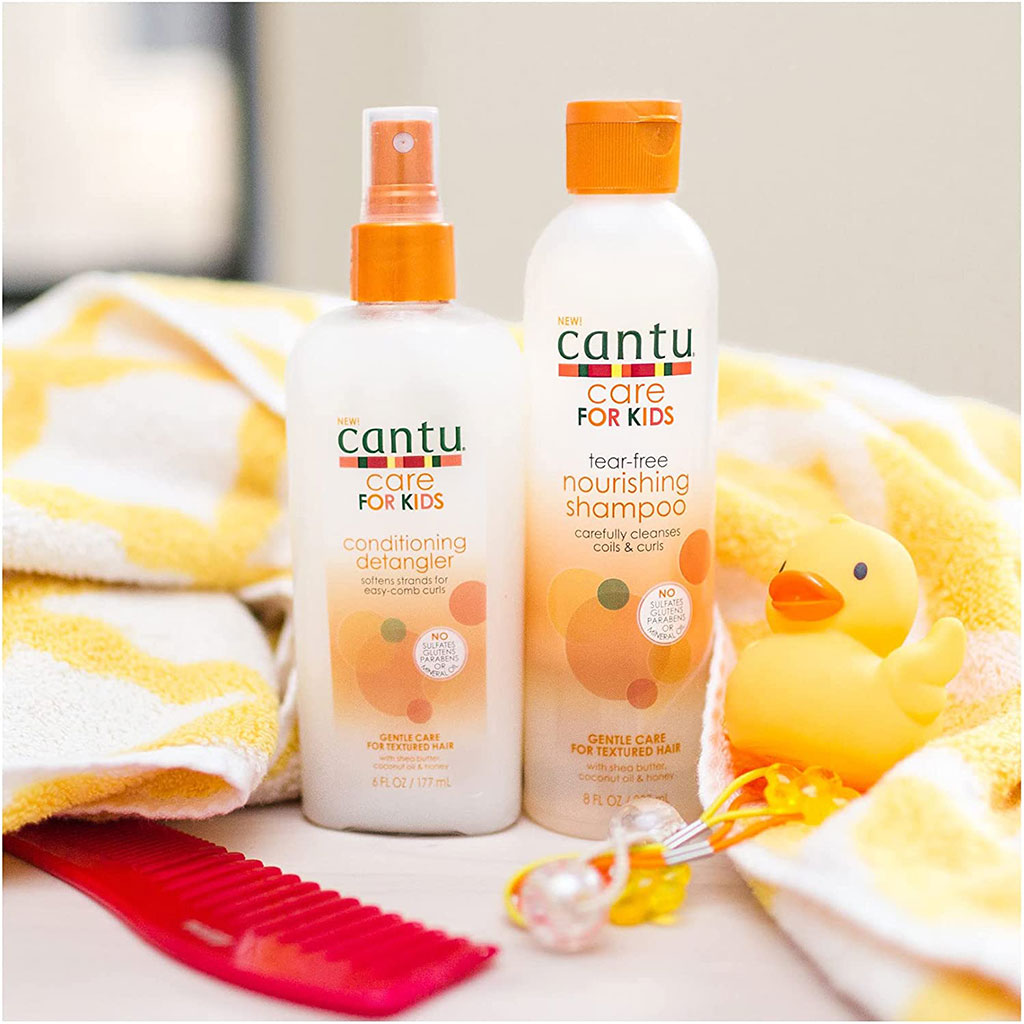 Cantu Care For Kids Paraben & Sulfate-free Nourishing Tear-free Shampoo 237ml