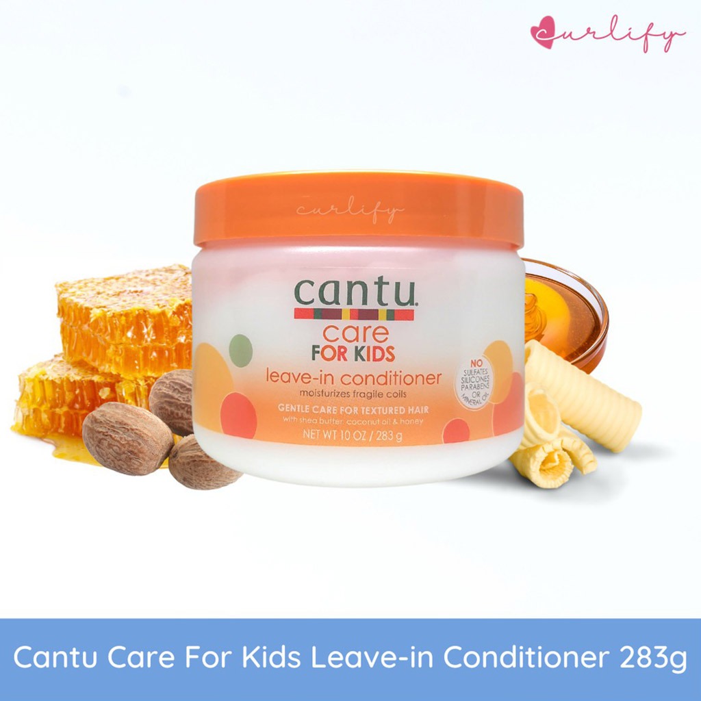 Cantu Care For Kids Paraben & Sulfate-free Leave-In Conditioner 283g