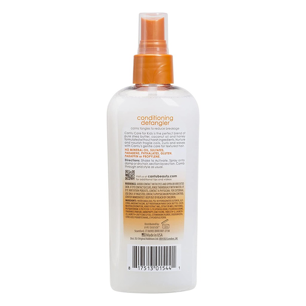 Cantu Care For Kids Paraben & Sulfate-free Conditioning Detangler Spray 177ml
