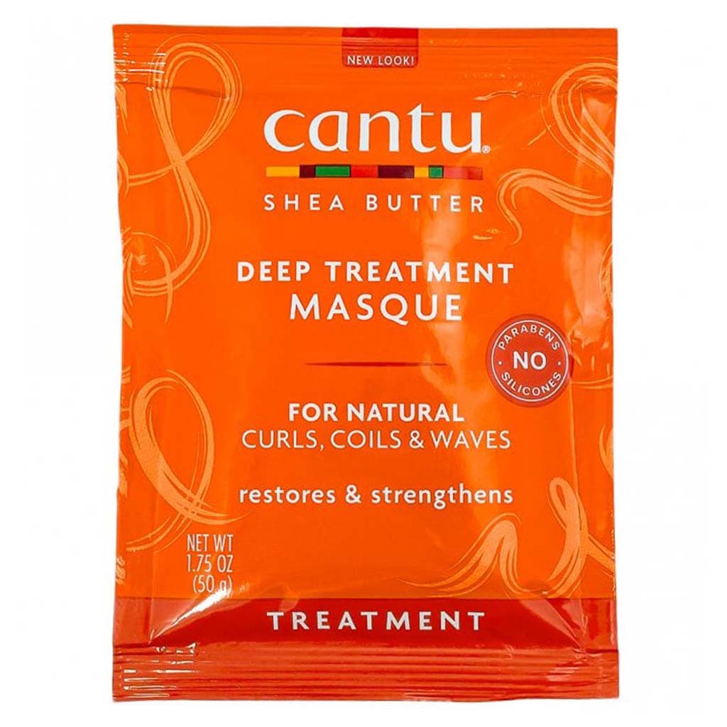 Cantu Shea Butter Deep Treatment Hair Masque For Natural Coils, Curls & Waves 50g
