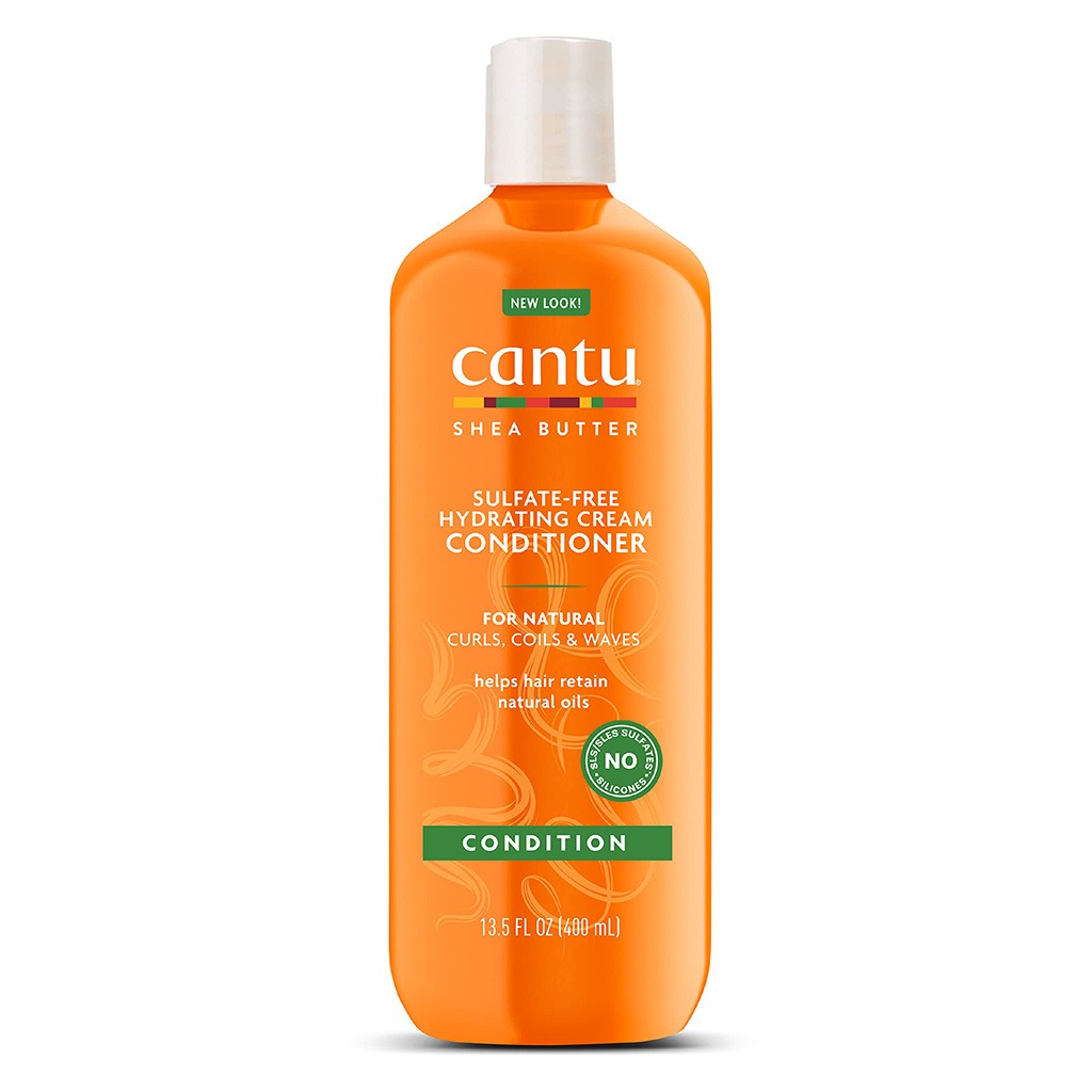 Cantu Natural Hair Sulfate Free Hydrating Cream Conditioner With Shea Butter 400ml