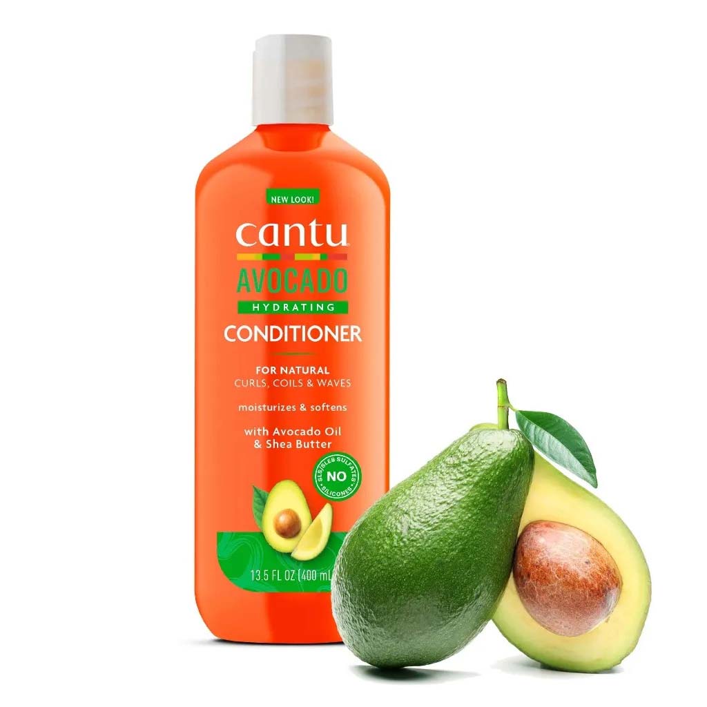 Cantu Avocado Oil & Shea Butter Hydrating Shampoo For Dry & Brittle Hair 400ml