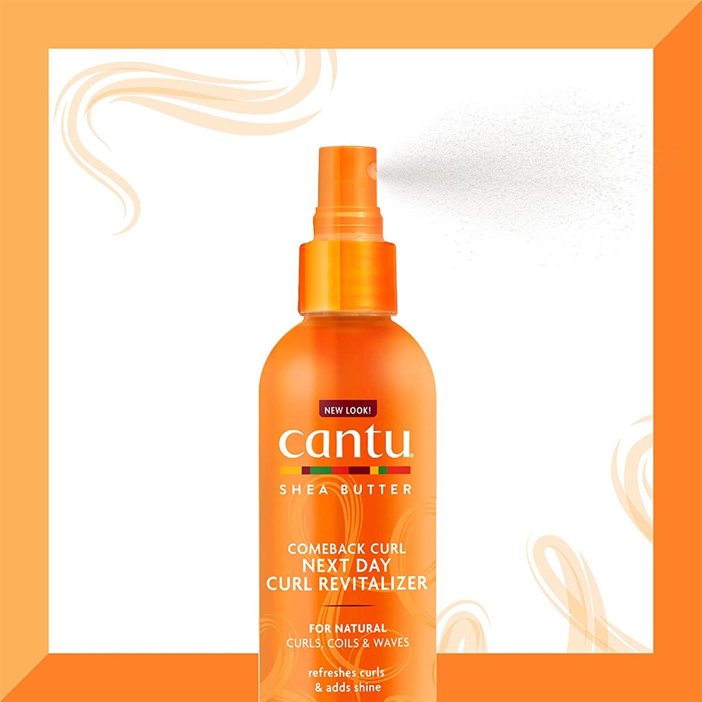 Cantu Natural Hair Comeback Curl Next Day Curl Revitalizer With Shea Butter 355ml