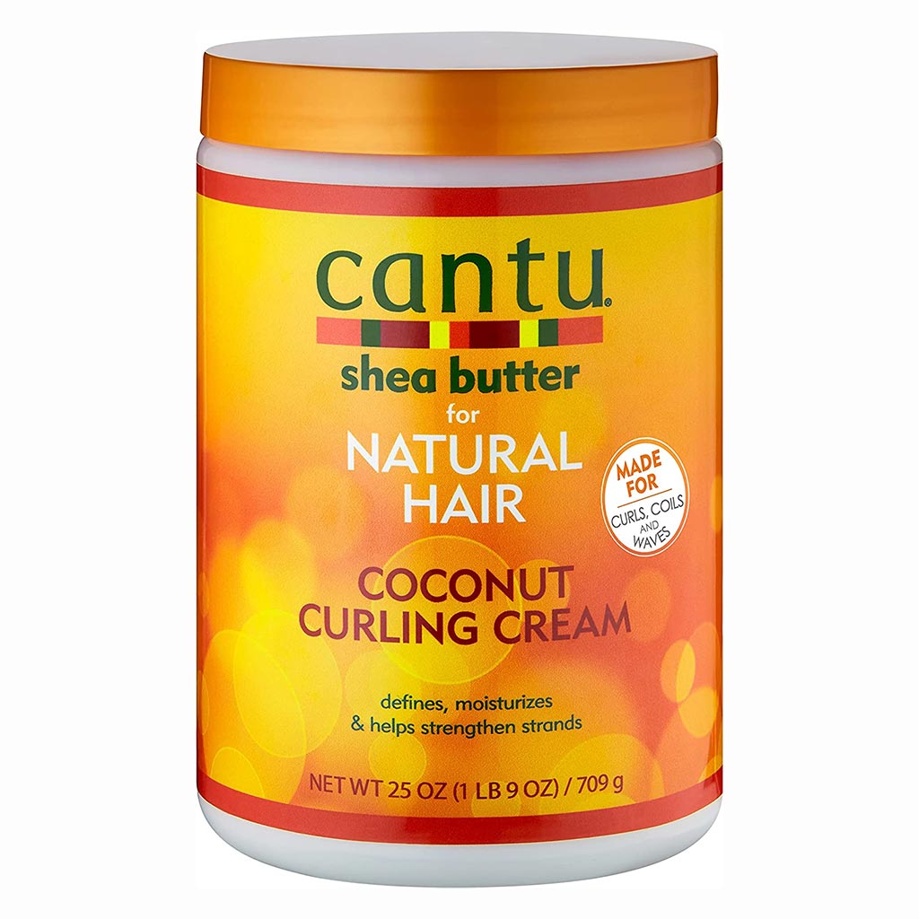 Cantu Natural Hair Shea Butter Sulfate & Paraben Free Coconut Curling Cream 709g